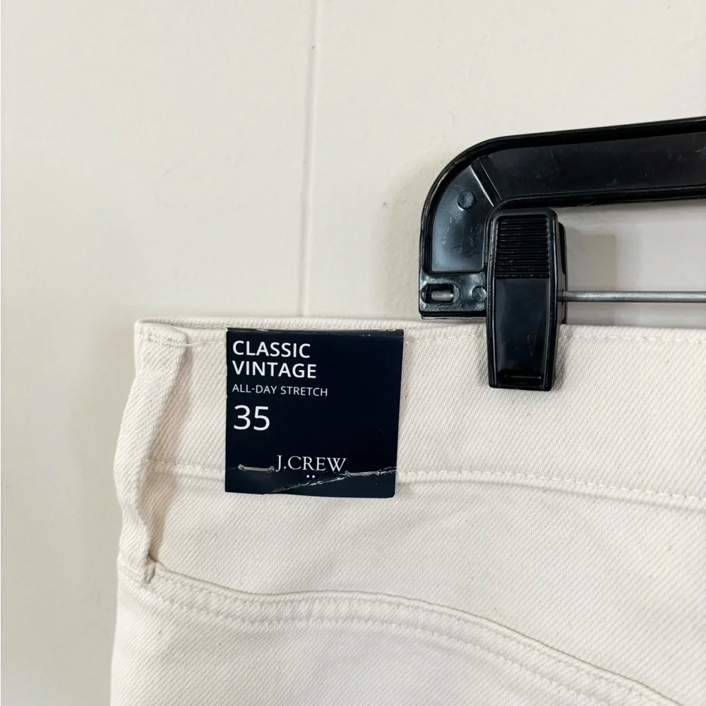 J Crew classic vintage jeans size 35 new straight leg